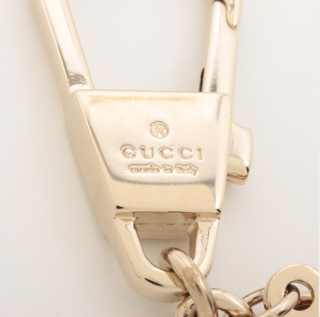 Gucci- Boot & Sheild Keychain