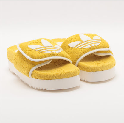 Gucci x Adidas Yellow Slides