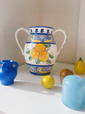 Fruit Ceramic Double Handled Vase
