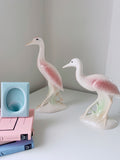 Set Vintage Ceramic Birds
