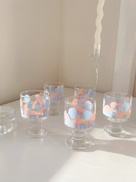 Vintage Pastel Glasses