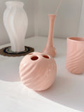 Set 3 Peach Ceramic Set