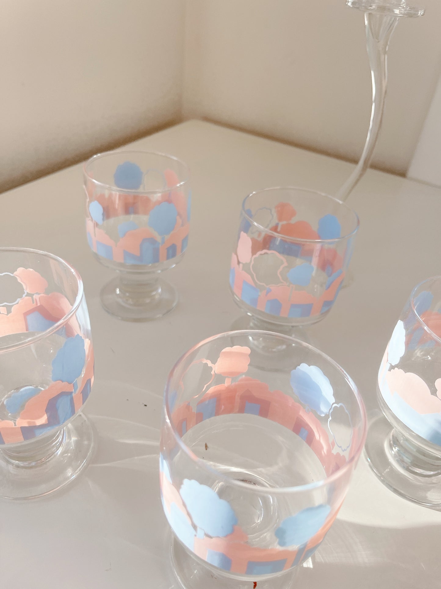 Vintage Pastel Glasses