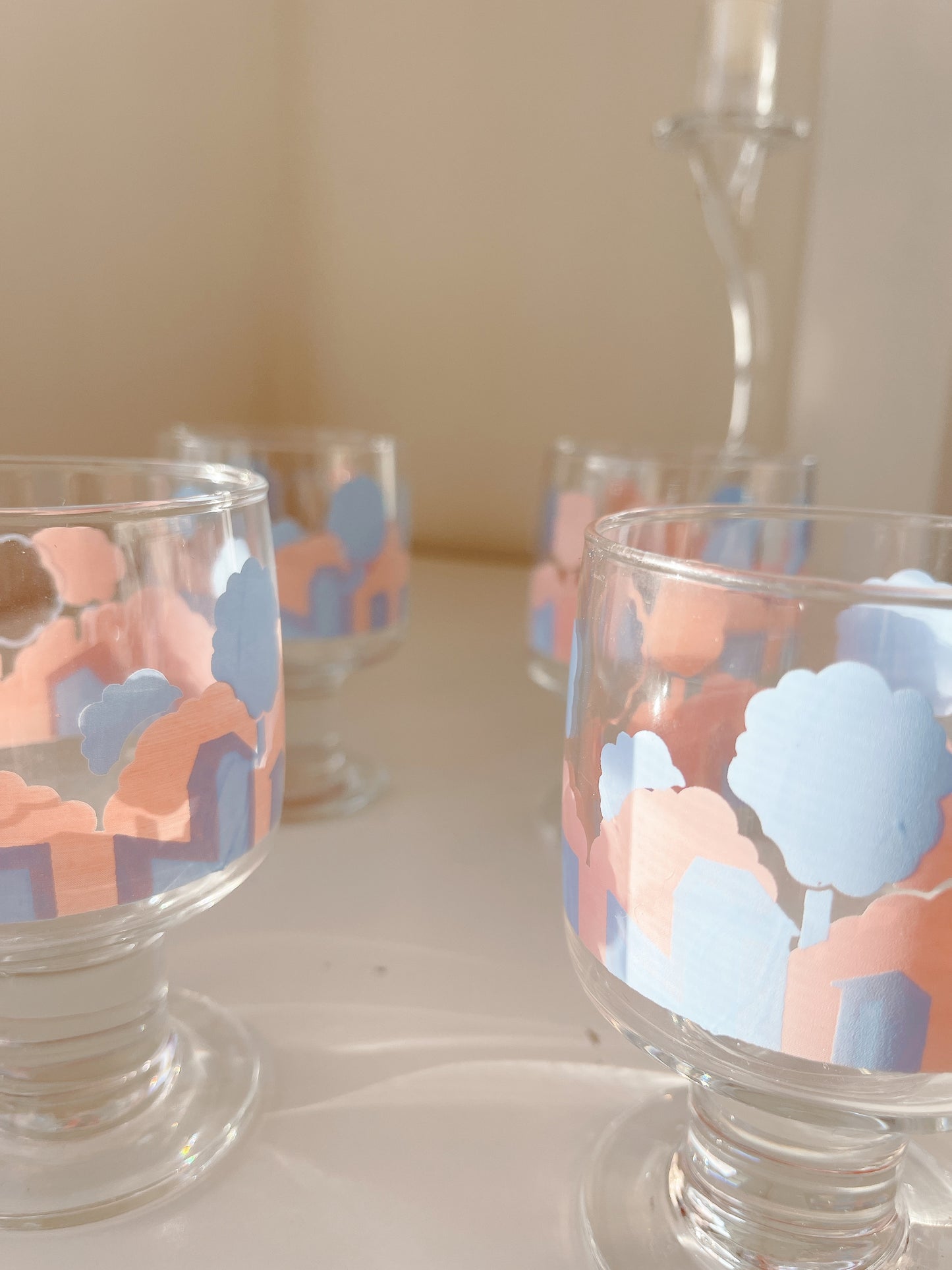 Vintage Pastel Glasses