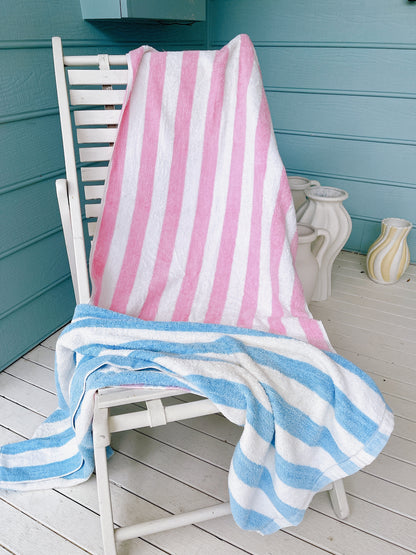 Vintage Candy Stripe Towels