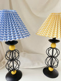 80’s Wrought Iron Lamp with Lampshade - Choose Your Shade (2 Available)