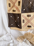 Handcrafted African Kuba Cloth Wallhanging