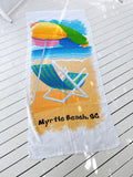 Vintage Myrtle Beach  Towel