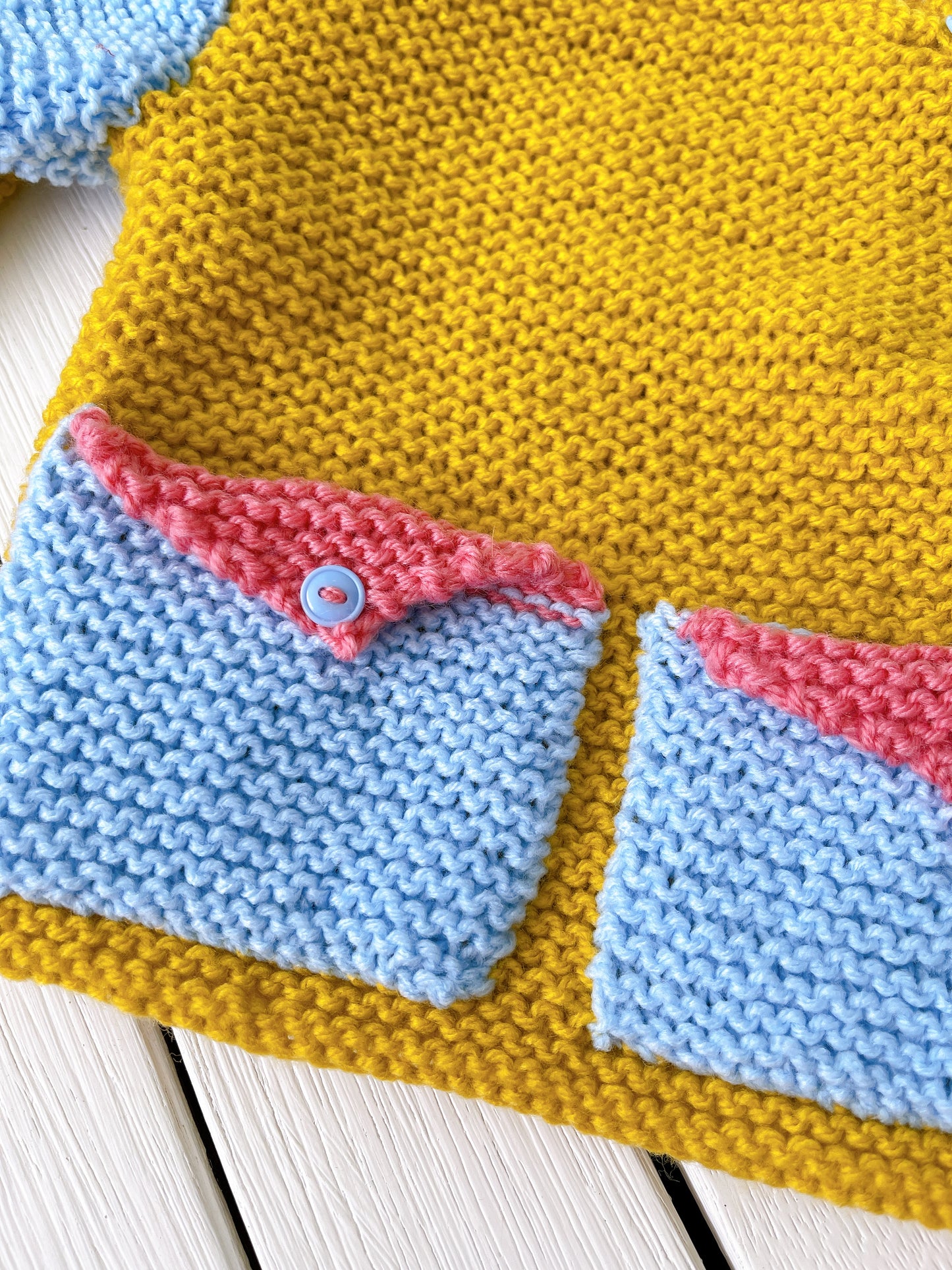 Handknitted Baby Jumper