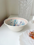 Cute Pastel Speckled Pottery Bowl