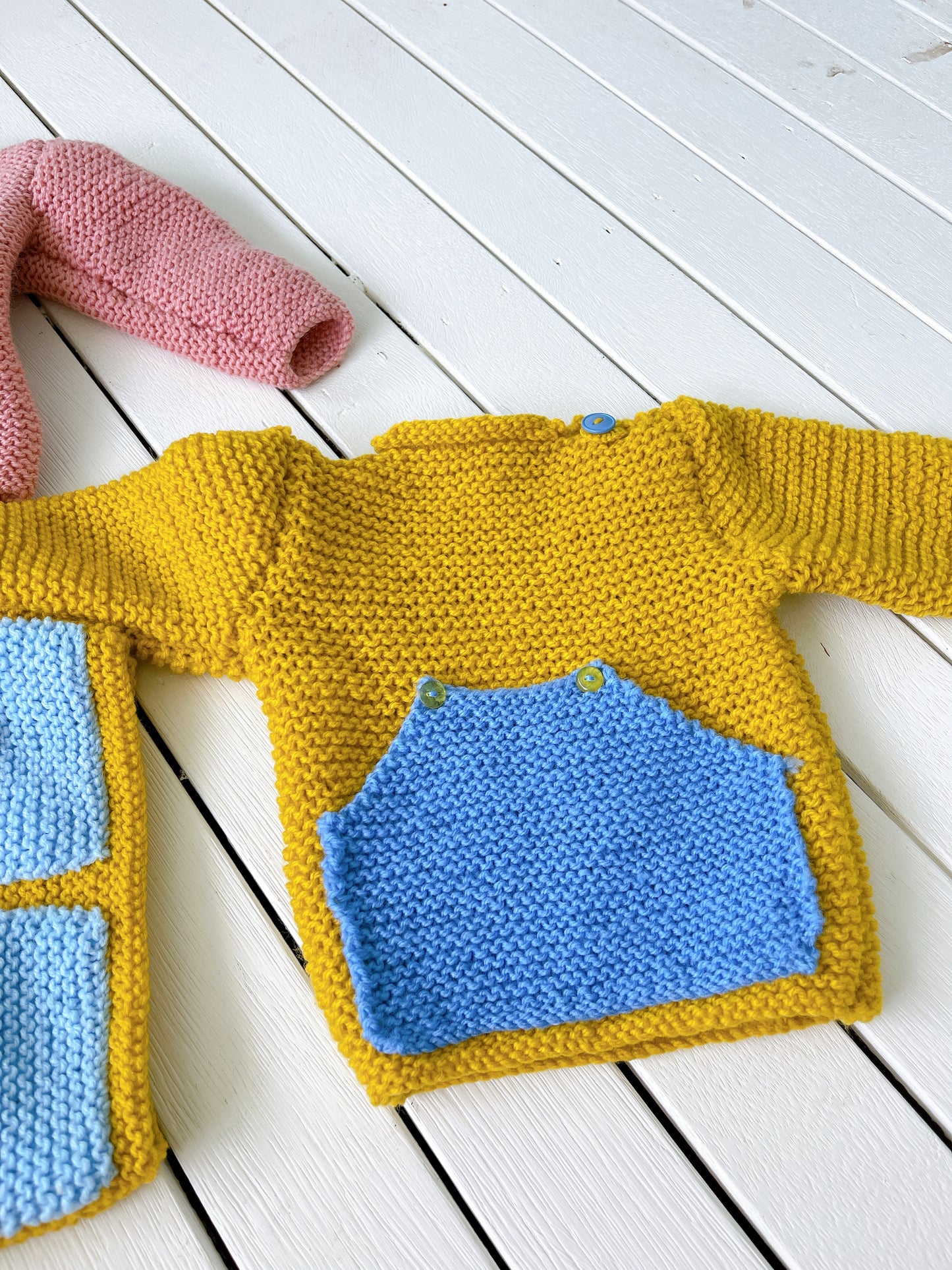 Handknitted Baby Jumper