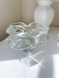 Murano Clear Glass Objects (Selling Separately)