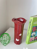 Vintage Butterfly Ceramic Vase - Japan