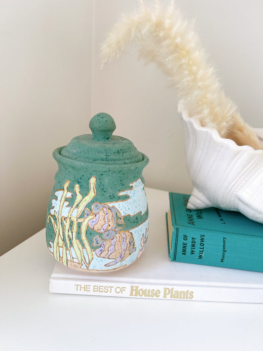 The Very ‘90’s fish Canister by Lori ‘94