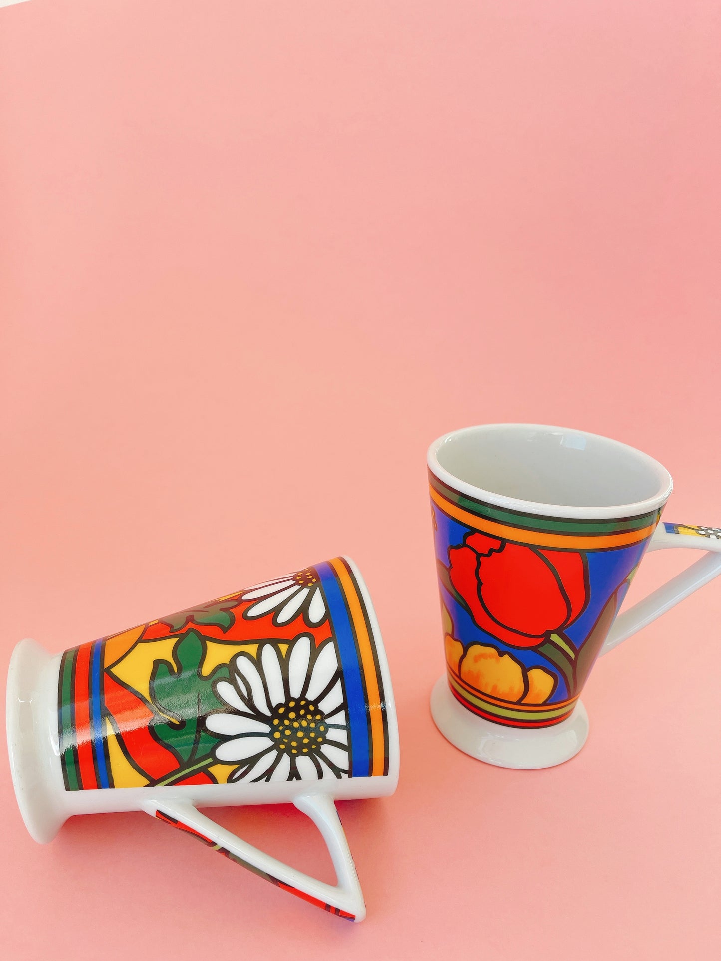 Set 2 80’s Mugs