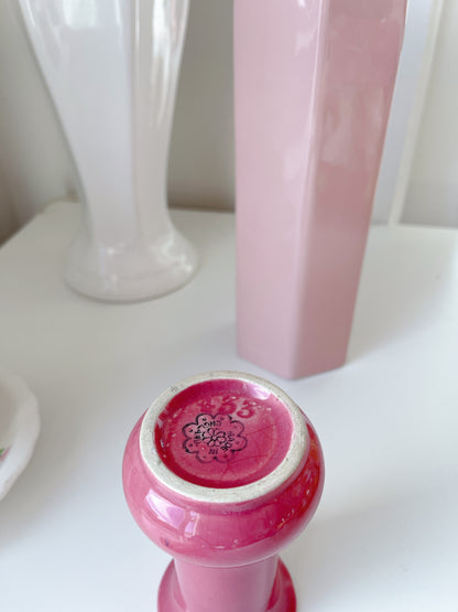 Vintage Small Ceramic English Raspberry Vase