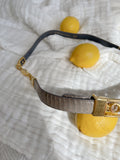 Vintage Oroton Whipsnake Leather Belt