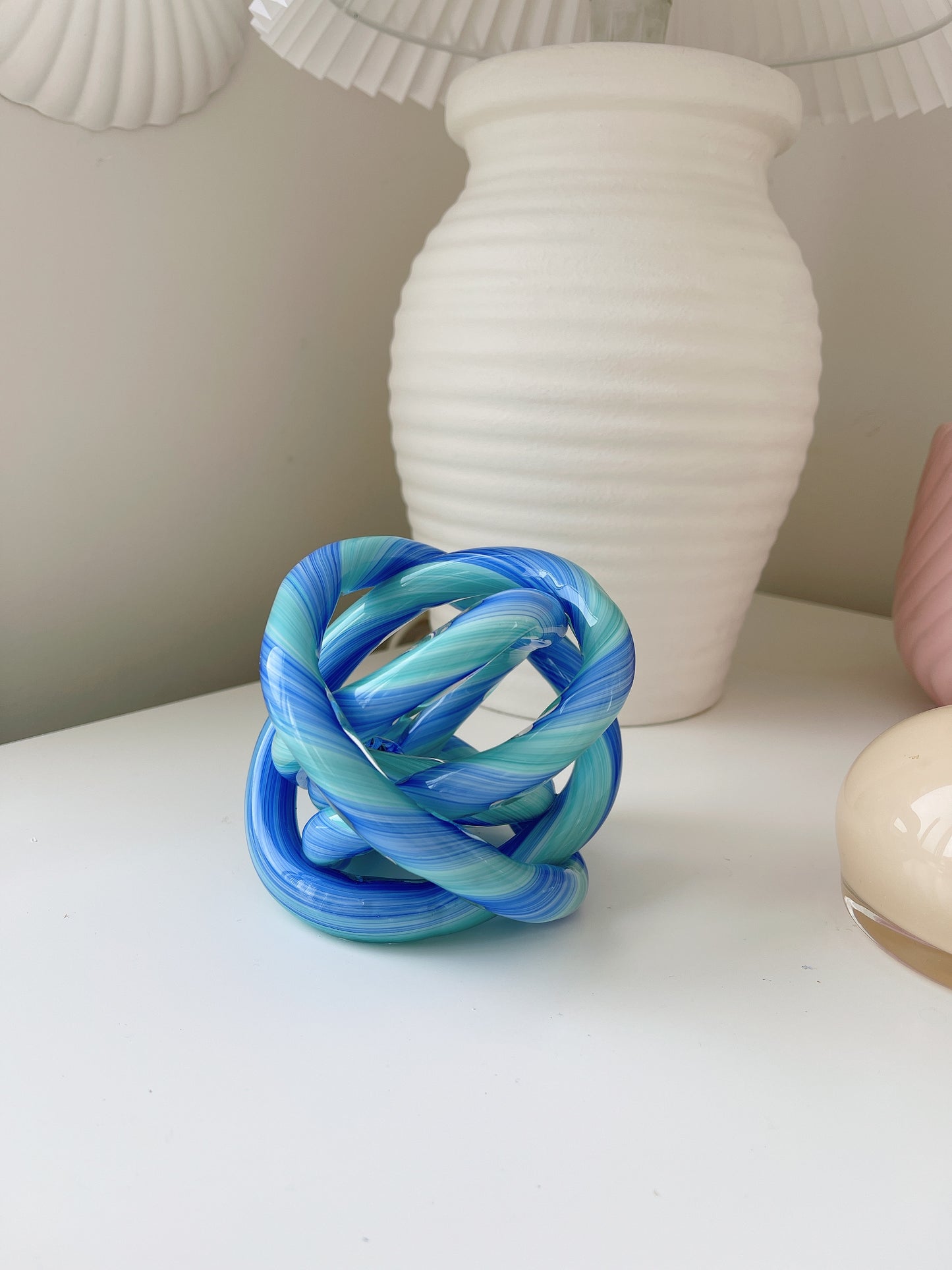 Hand Blown Glass Knot