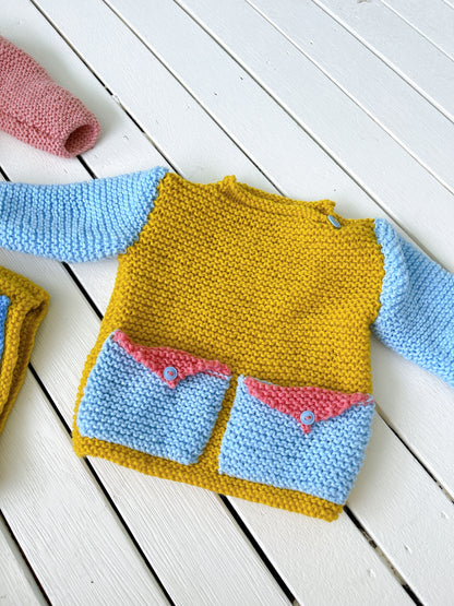 Handknitted Baby Jumper