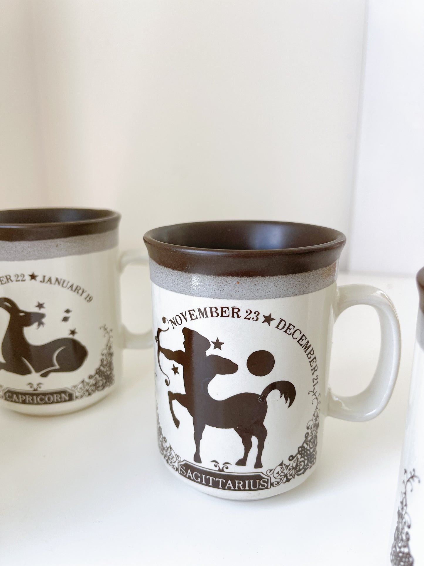 Vintage Horoscope Mugs - Selling Separately