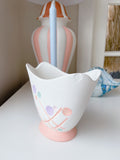 HVL Handpainted Repurposed Vase