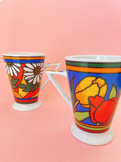 Set 2 80’s Mugs