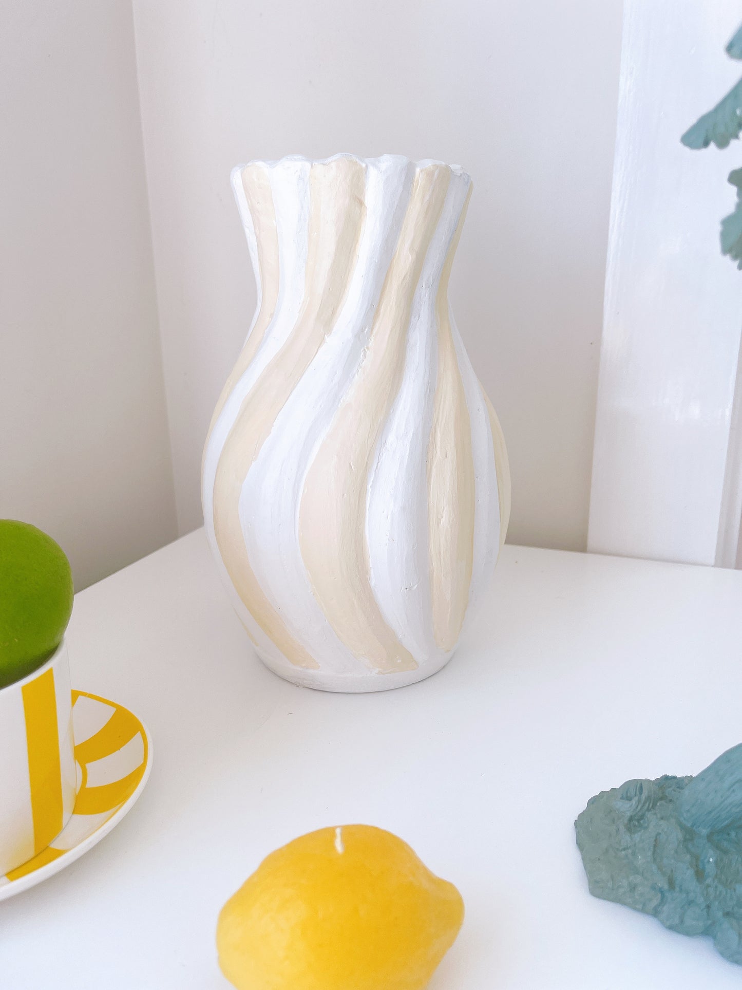 Vintage Swirl Vase