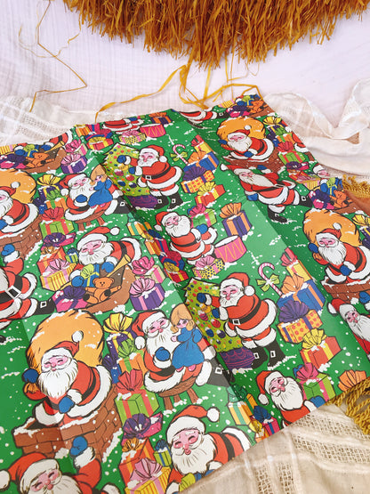 Set 5 Vintage Wrapping Paper Sheets