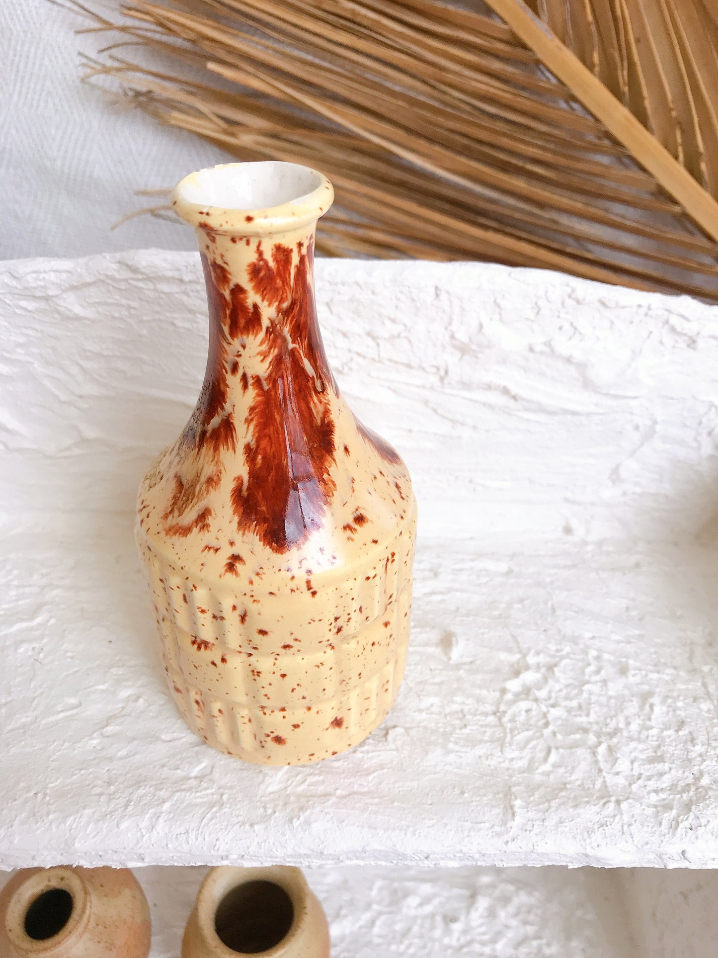 Vintage Ceramic Speckled Vase