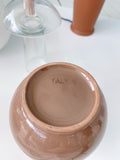 Vintage Mocha Vase - Italy