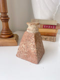 Stone Look Vase/Candleholder