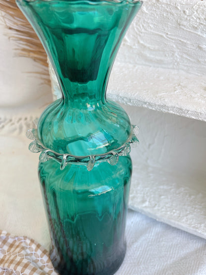 Vintage Glass Bottle with Balloon Stopper