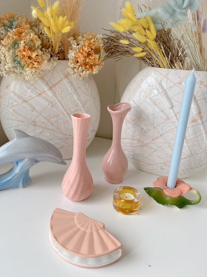 Vintage Pastel Pink Vase