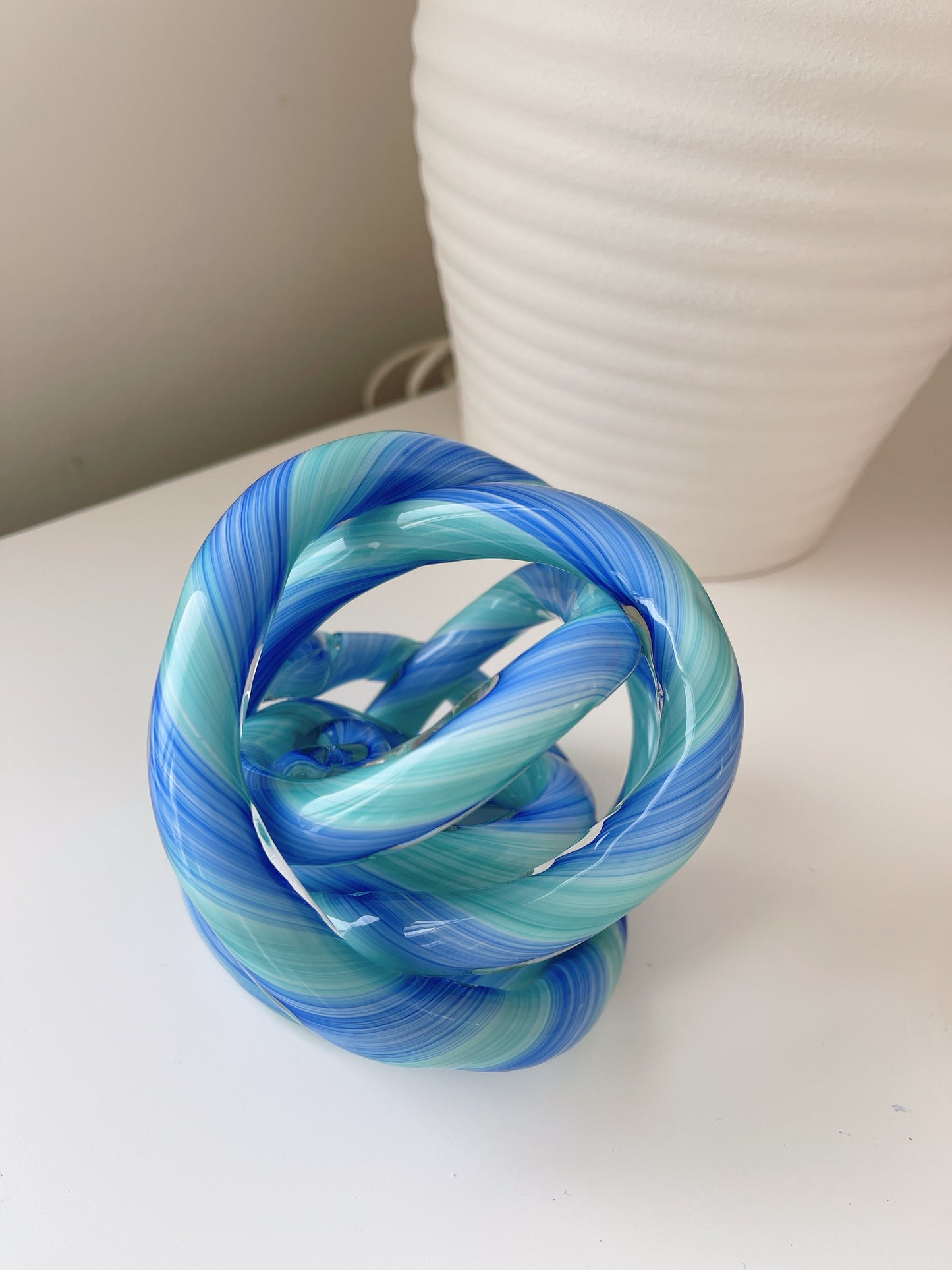 Hand Blown Glass Knot