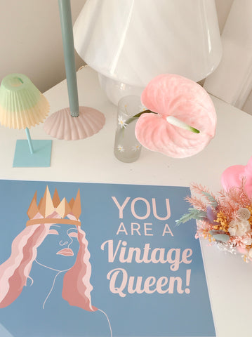 ‘Vintage Queen’ Poster