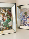 Framed Mirrored Art Print - Chagall