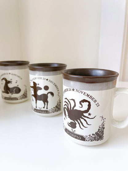 Vintage Horoscope Mugs - Selling Separately