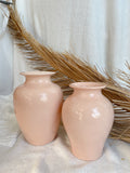 Vintage Peach Vase - Large & Medium Size Available