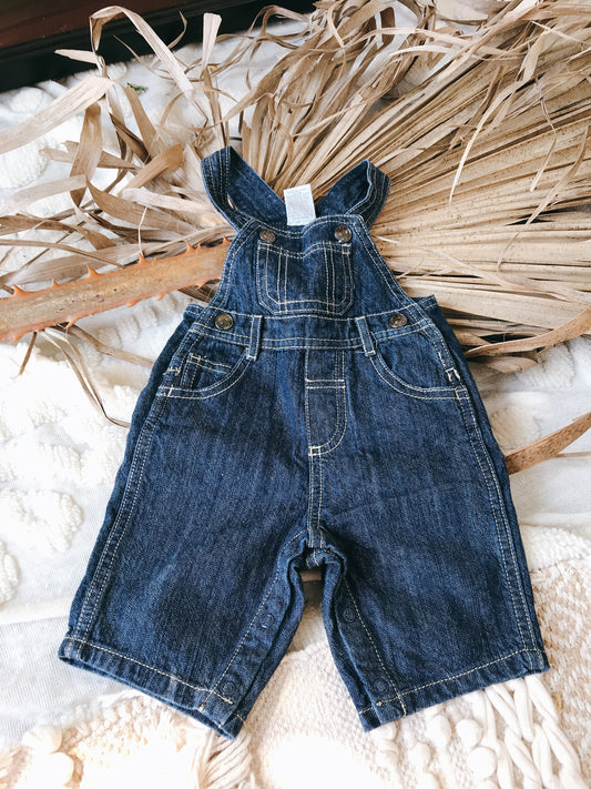 Denim Shortalls - Size 000