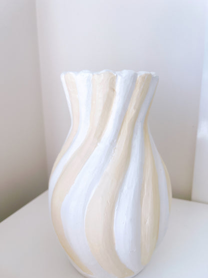 Vintage Swirl Vase