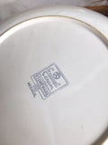 Vintage Sunflower Stoneware Plate