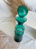 Vintage Glass Bottle with Balloon Stopper