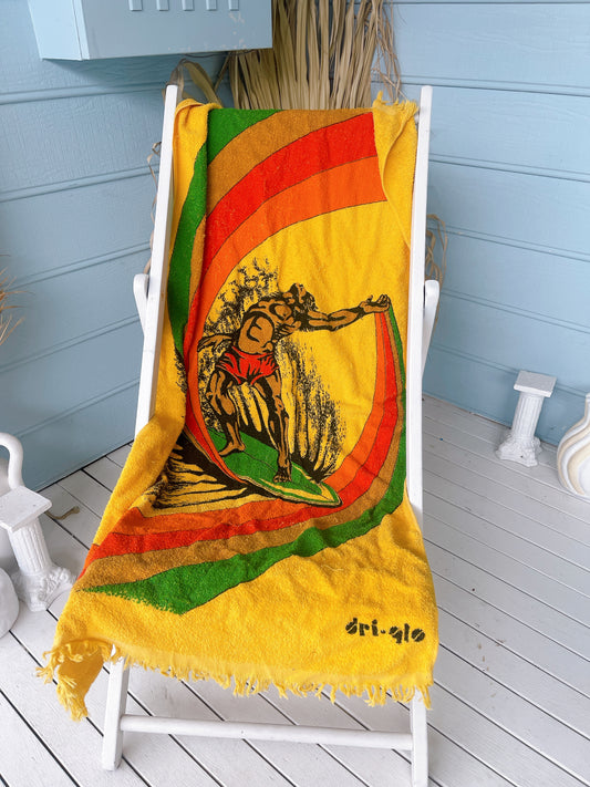 Vintage Dri Glo Surfer Towel