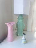 Vintage Large Mint Lamp with Shade