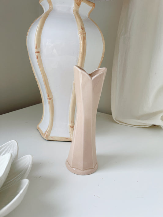 Vintage Taupe Coloured Vase