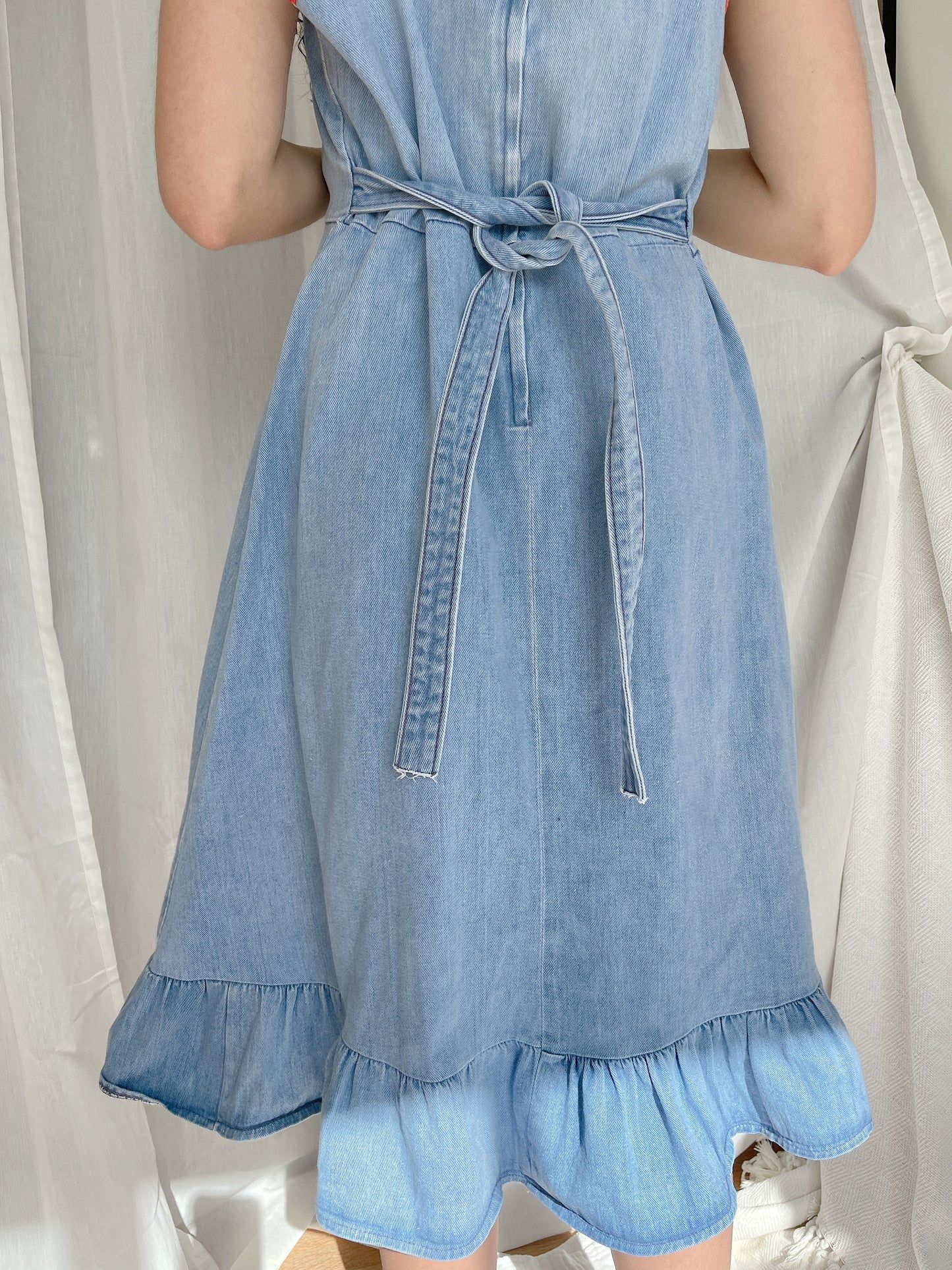 Vintage Denim Pinafore