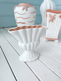 Vintage Mermaid Tail Vase - Peachy Inner