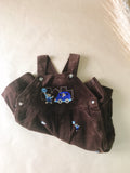 Chocolate Cord Overalls - Size 18 months