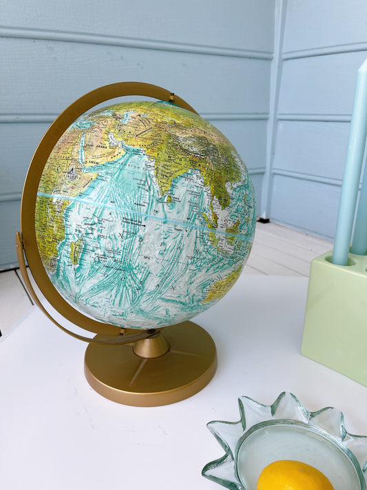 Vintage World Globe