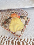 Vintage Shell Rectangle Trinket Box
